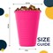 Exquisite Party Solids 12 Oz Plastic Cups – 100 Pack Disposable Cups for Parties & Events | Durable Plastic Party Cups | Bulk Drink Cups for Soda, plastic cup | Recyclable Disposable Cups for Everyday Use & Celebrations